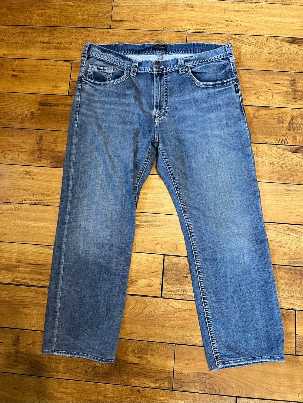 Silver Grayson Jeans